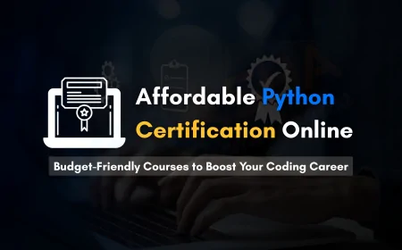 Affordable Python Certification Programs Online | Python Institute in Pune