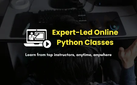 Expert-Led Online Python Classes by Top Python Institute in Pune | Learn From Professionals