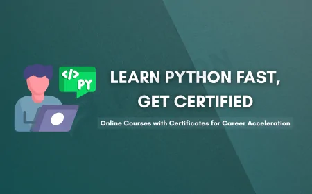 Quick Online Python Courses with Certificates: Fast-Track Your Programming Career