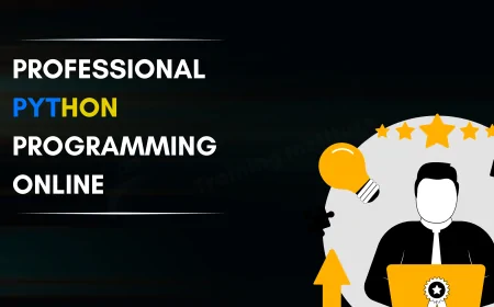 Professional Python Programming Courses Online | Learn Python with Certification
