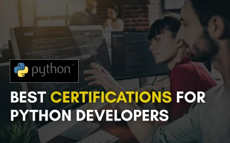 Top Certifications for Python Developers to Boost Your Career in 2025