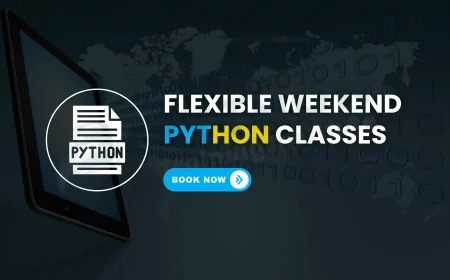 Top Weekend Python Classes in Pune | Learn Python Without Disturbing Your Weekdays