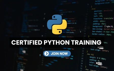 Certified Python Training Centers in Pune |  Comprehensive Guide to Learning Python for Career Growth