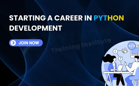 How to Start a Career in Python Development