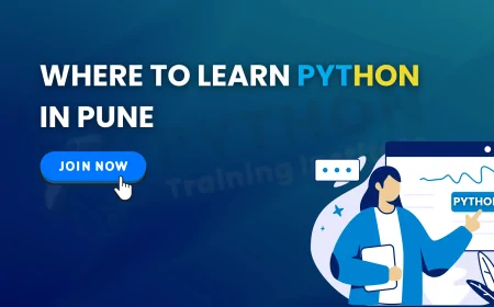 Where to Learn Python Coding in Pune | Best Places to Learn Python Programming in Pune
