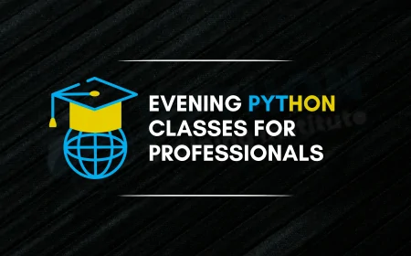 Evening Python Classes for Busy Professionals Pune | Professional Python Classes in Pune with Evening Timings