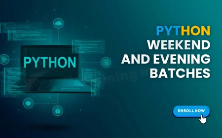 Weekend and Evening Python Classes Pune | Python Weekend and Evening Batch Classes Pune