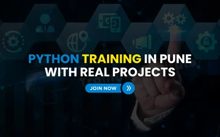 Python Training with Real-World Project Experience in Pune | Project-Based Python Programming Classes in Pune