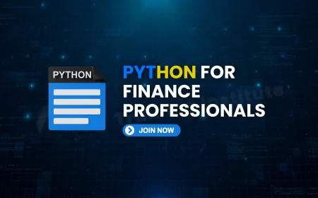 Python for Finance Professionals Courses Pune  | Python Certification for Finance Professionals in Pune