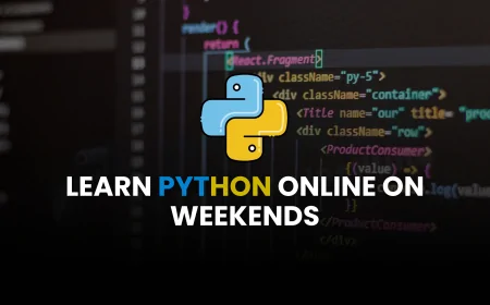 Weekend Online Python Classes Pune | Python Weekend Classes via Online Platform in Pune
