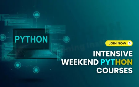 Intensive Weekend Python Programming Courses Pune | Weekend-Only Intensive Python Training in Pune