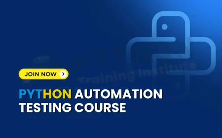 Python Automation Testing Certification Pune | Certified Python Automation Testing Course in Pune