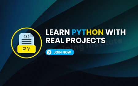 Learn Python by Building Real Apps in Pune | Python Programming with Live Project Work in Pune