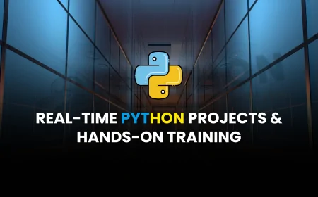 Get Real‑Time Python Project Experience in Pune | Project-Based Python Learning Programs in Pune