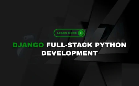 Django Full-Stack Python Development Training Pune | Learn Full-Stack Python Development Using Django in Pune