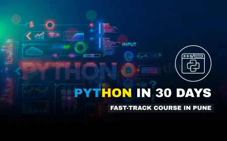 One-Month Python Crash Courses Pune | Comprehensive Python Crash Course in One Month Pune