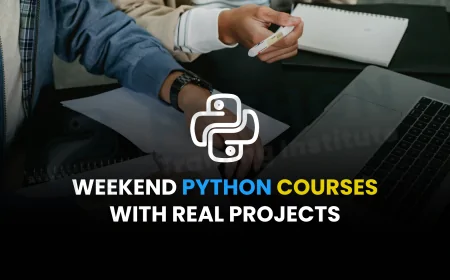 Weekend Python Courses with Real Projects in Pune | Learn Python on Weekends: Project-Based Training in Pune