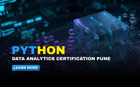 Python Data Analytics Certification Courses Pune | Certified Python Courses for Data Analysis in Pune