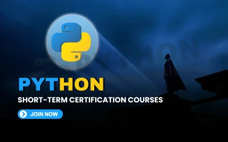 Short-Term Python Certification Courses in Pune | Python Certificate Classes for Busy Learners Pune