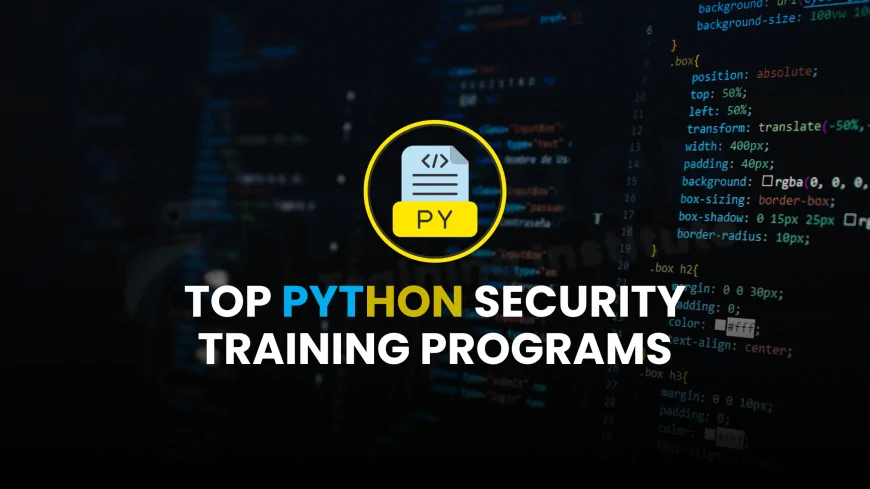 Python Security Programming Courses in Pune | Top Institutes Offering Python Security Training in Pune