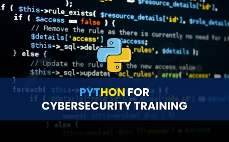 Python for Cybersecurity Training Programs in Pune | Best Python Courses for Cybersecurity Professionals in Pune