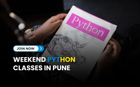 Flexible Timing Weekend Python Classes Pune | Learn Python with Ease on Weekends