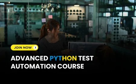 Python Test Automation Course in Pune | Advanced Python Test Automation Classes Pune