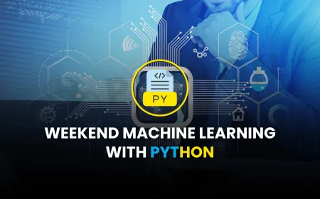 Machine Learning with Python Weekend Batch Pune |  Weekend ML Bootcamp with Python in Pune