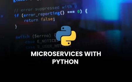 Microservices Development with Python Course Pune | Python Microservices Architecture Training in Pune