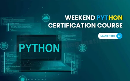 Weekend Python Certification Programs Pune | Weekend-Only Python Training Programs in Pune
