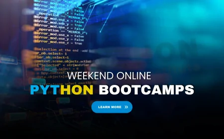 Weekend Online Bootcamps for Python in Pune | Flexible Online Weekend Python Classes in Pune
