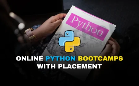 Certified Online Python Bootcamps with Placement Pune | Best Online Python Certification Bootcamps with Placement in Pune