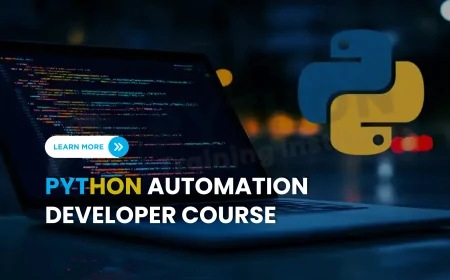 Python Automation Developer Training Pune | Certified Python Automation Developer Course Pune