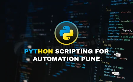 Learn Python Scripting for Automation Pune | Best Python Automation Scripting Classes in Pune