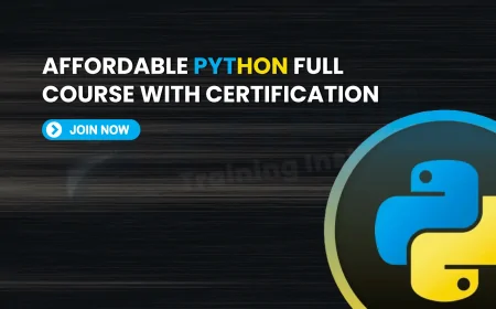 Python Full Course Certification at Low Cost Pune | Affordable Python Full Course with Certification in Pune