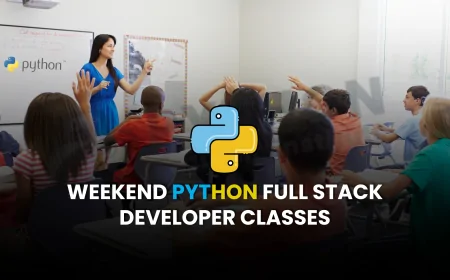 Weekend Python Full Stack Developer Classes in Pune | Learn Python Full Stack Development on Weekends in Pune