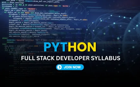 Hands-On Full Stack Python Training in Pune | Project-Based Full Stack Python Training in Pune