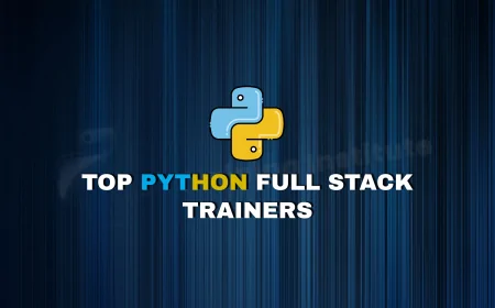 Meet the Best Trainers for Python Full Stack in Pune | Learn from the Best Python Full Stack Trainers in Pune