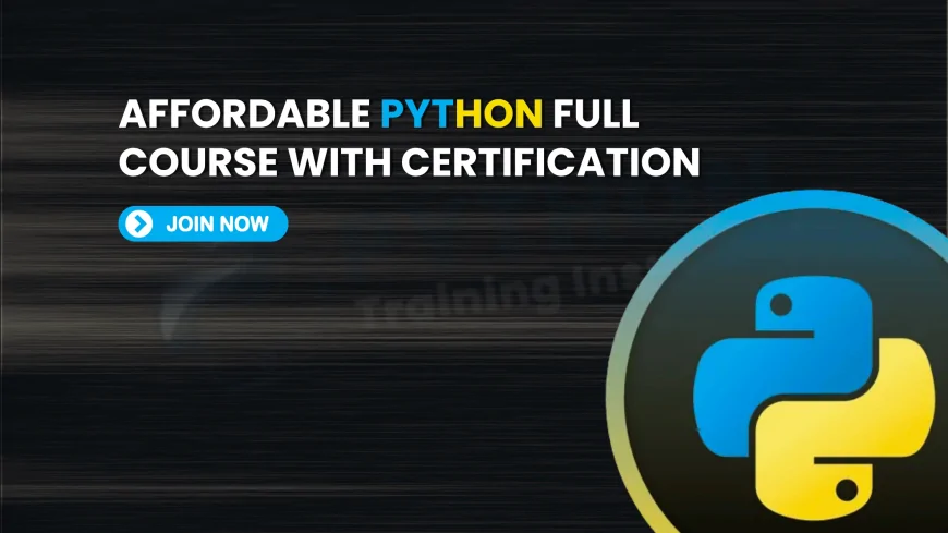 Python Full Course Certification at Low Cost Pune | Affordable Python Full Course with Certification in Pune