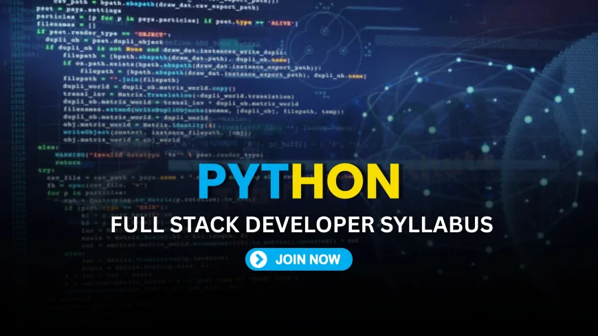 Hands-On Full Stack Python Training in Pune | Project-Based Full Stack Python Training in Pune
