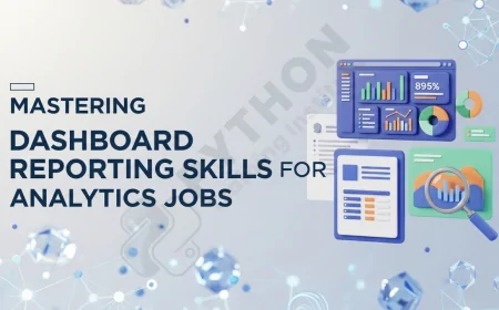 Mastering Dashboard Reporting Skills for Analytics Jobs | Master the Art of Dashboard Reporting for Analyst Roles