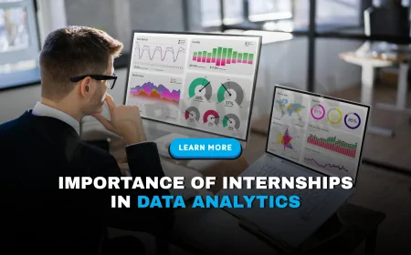 Importance of Internships in Data Analytics Careers | Benefits of Internships for Aspiring Data Analysts