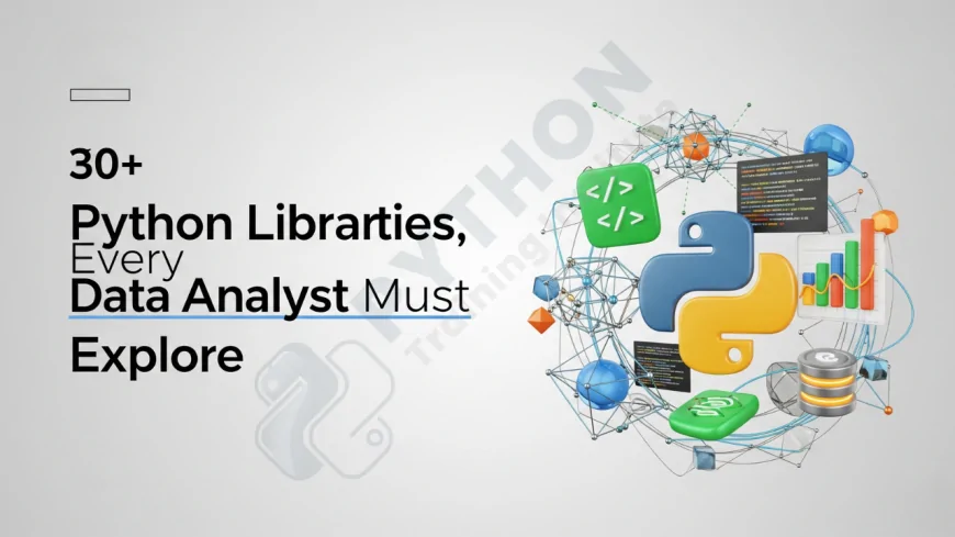 30+ Python Libraries Every Data Analyst Must Explore | Top 30+ Python Libraries for Data Analysts in 2025